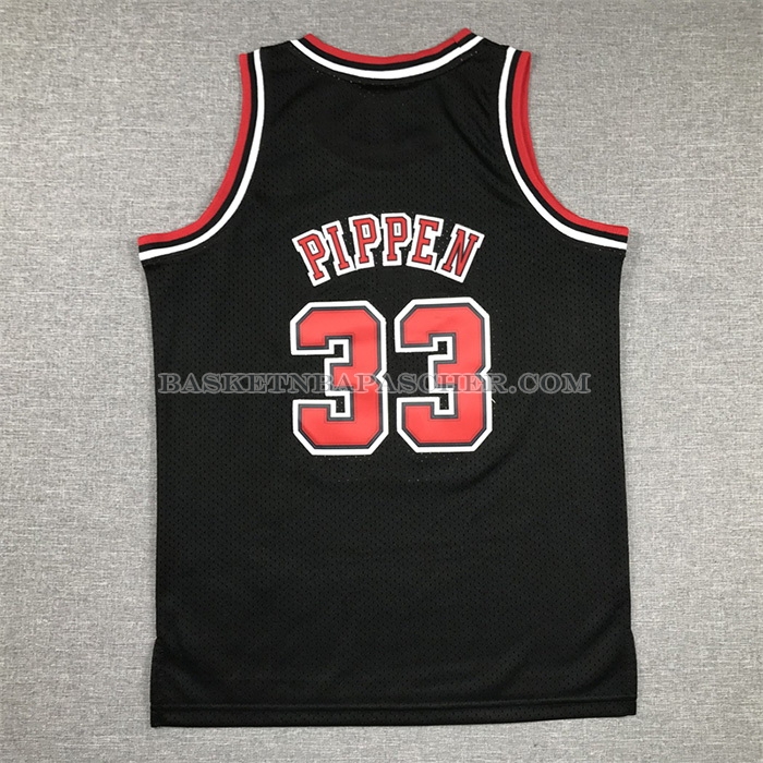 Maillot Enfant Chicago Bulls Scottie Pippen NO 33 Mitchell & Ness 1997-98 Noir